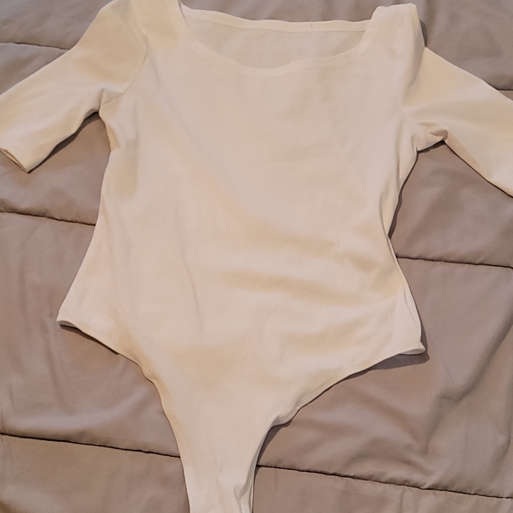 SHEIN  white bodysuit